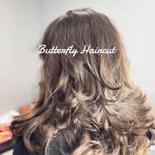 Butterfly haircut by Chateau D'Elegance