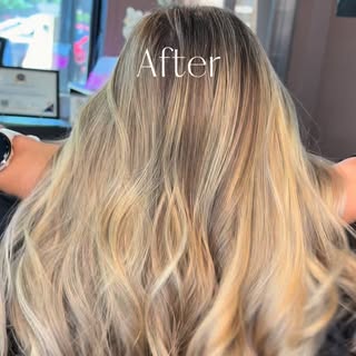 Summer ready balayage hair