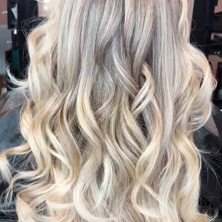 DMV blonde balayage specialist McLean VA